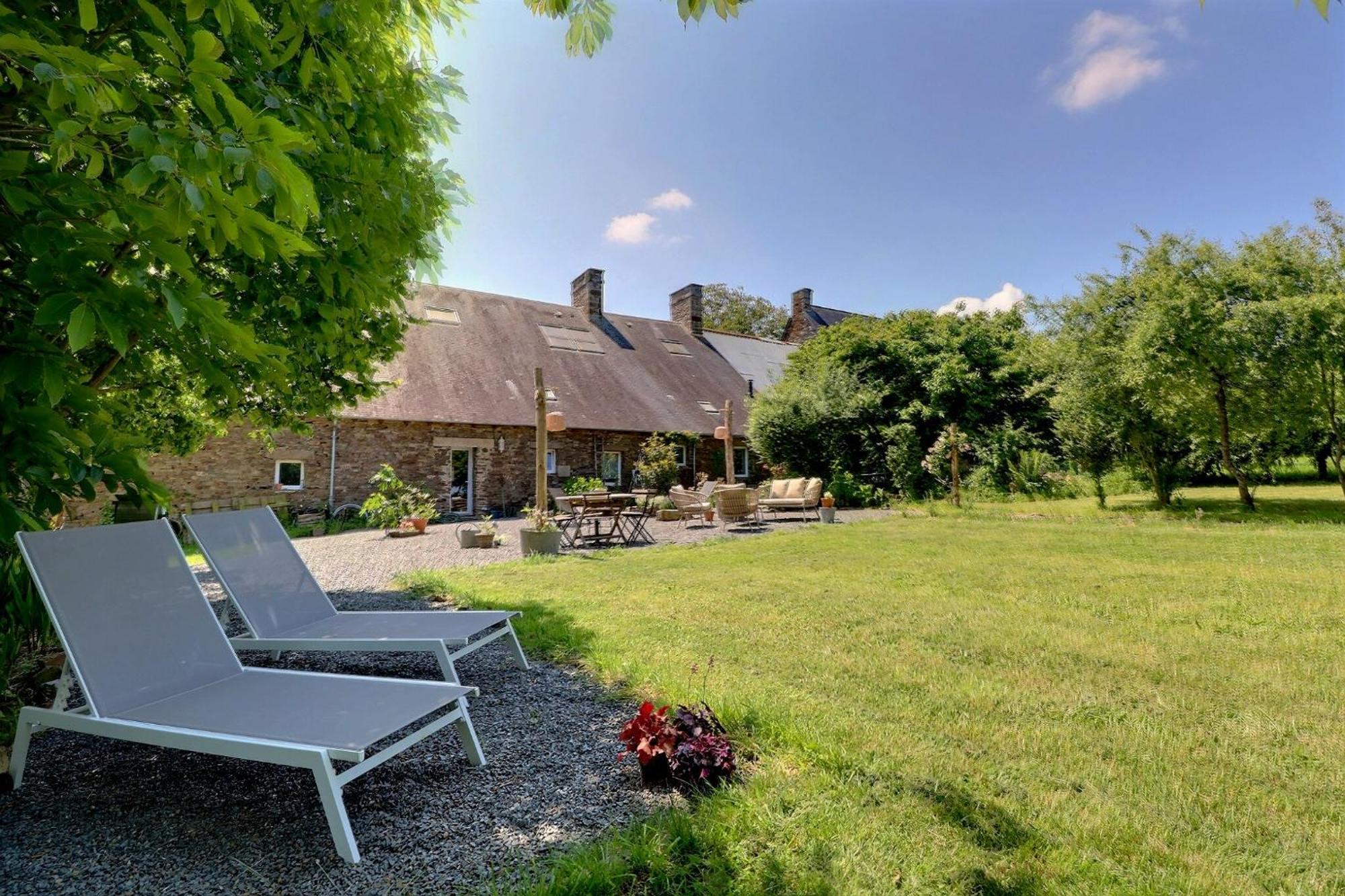 Bed and Breakfast Agritourisme Abae Sougéal Exterior foto